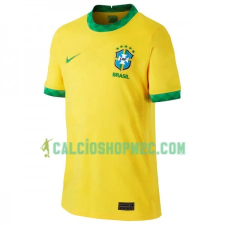 Brasile Maglia Prima 2020 Manica Corta